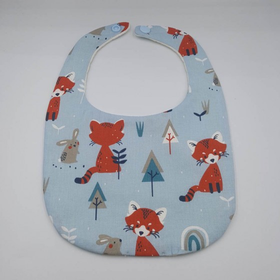 Σαλιάρα με κούμπωμα Fox