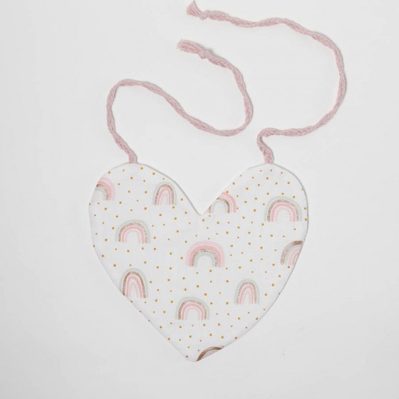 Σαλιάρα Rainbow  σε σχήμα...