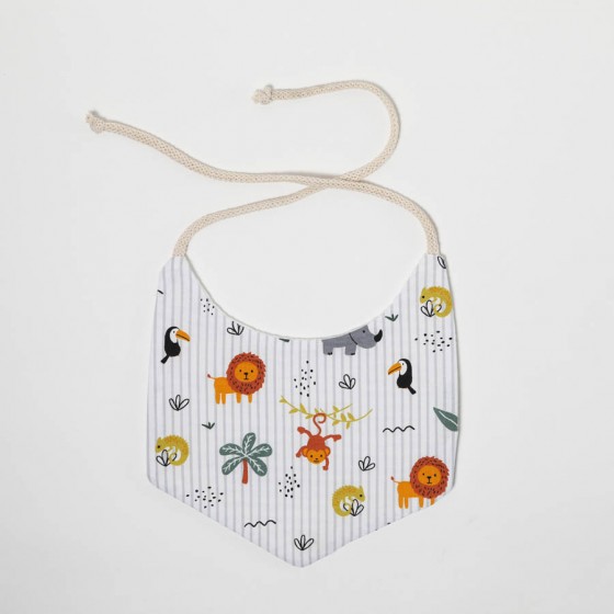 Boho σαλιάρα με ζωάκια στην...