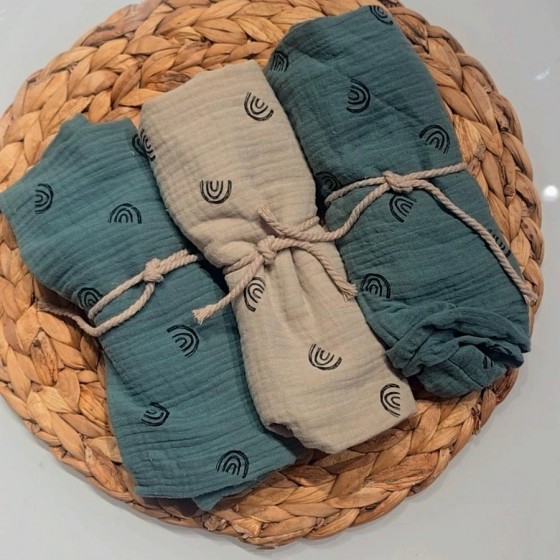 Σετ Βαμβακερή Μουσελίνα