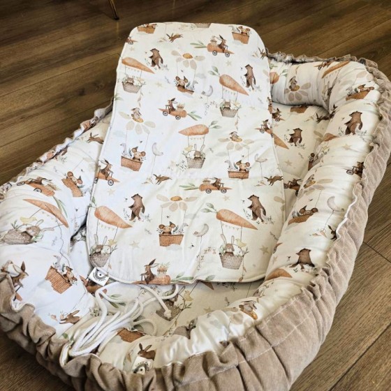 Baby Nest Carrots & Bunnies