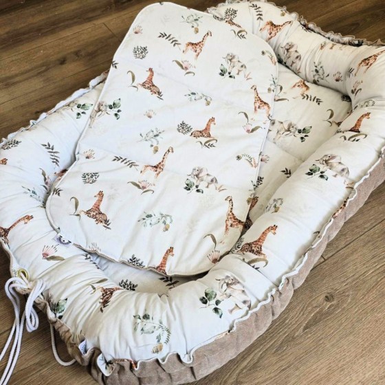 Baby Nest Giraffes & Elephants