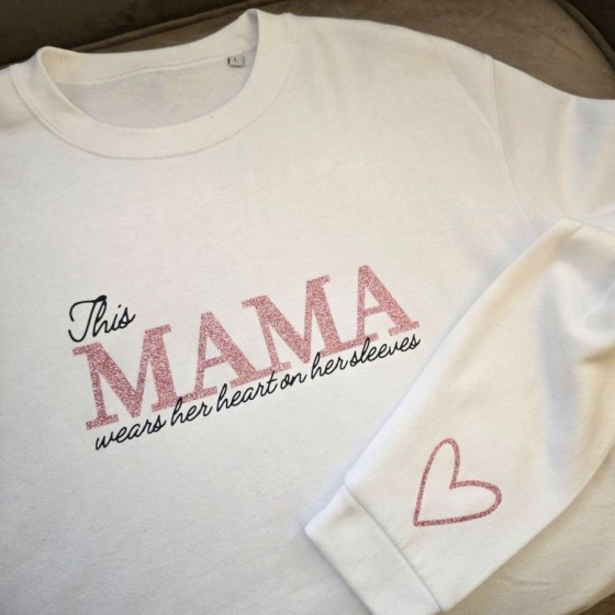 Λευκό Φούτερ ΜΑΜΑ...